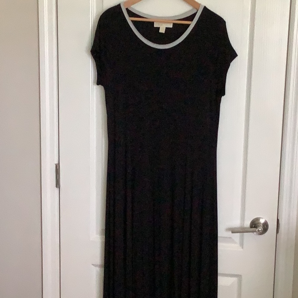 NWOT Michael Kors black maxi dress